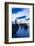 United Kingdom, England, North Yorkshire, Whitby. the East Pier at Dusk.-Nick Ledger-Framed Photographic Print