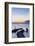 United Kingdom, England, North Yorkshire, Whitby. the Piers at Dusk.-Nick Ledger-Framed Photographic Print