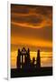 United Kingdom, England, North Yorkshire, Whitby. Whitby Abbey was founded in 657 AD by Oswy, the S-Nick Ledger-Framed Photographic Print