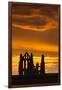 United Kingdom, England, North Yorkshire, Whitby. Whitby Abbey was founded in 657 AD by Oswy, the S-Nick Ledger-Framed Photographic Print