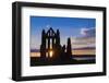 United Kingdom, England, North Yorkshire, Whitby - Whitby Abbey-Nick Ledger-Framed Photographic Print