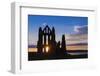 United Kingdom, England, North Yorkshire, Whitby - Whitby Abbey-Nick Ledger-Framed Photographic Print