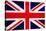 United Kingdom Flag Design with Wood Patterning - Flags of the World Series-Philippe Hugonnard-Stretched Canvas