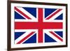 United Kingdom National Union Jack Flag-null-Framed Art Print