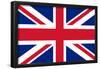 United Kingdom National Union Jack Flag-null-Framed Poster