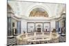 United Kingdom, Northern Ireland, County Antrim, Belfast. The interior of City Hall.-Nick Ledger-Mounted Photographic Print