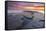 United Kingdom, Uk, Dorset, Sunset at Kimmeridge Bay-Fortunato Gatto-Framed Stretched Canvas