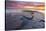 United Kingdom, Uk, Dorset, Sunset at Kimmeridge Bay-Fortunato Gatto-Stretched Canvas