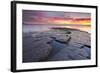 United Kingdom, Uk, Dorset, Sunset at Kimmeridge Bay-Fortunato Gatto-Framed Photographic Print