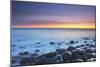 United Kingdom, Uk, Northumberland, Sunrise at Dunstanburgh Beach-Fortunato Gatto-Mounted Photographic Print