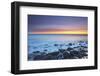 United Kingdom, Uk, Northumberland, Sunrise at Dunstanburgh Beach-Fortunato Gatto-Framed Photographic Print