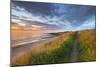 United Kingdom, Uk, Northumberland, Sunrise at Dunstanburgh Castle-Fortunato Gatto-Mounted Photographic Print