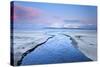 United Kingdom, Uk, Scotland, Highlands, Blue Dawn at Eigg Island-Fortunato Gatto-Stretched Canvas