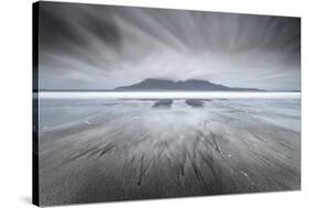 United Kingdom, Uk, Scotland, Highlands, Eigg Island, a Storm Approaching on Laig Bay-Fortunato Gatto-Stretched Canvas