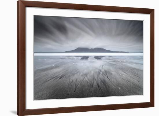 United Kingdom, Uk, Scotland, Highlands, Eigg Island, a Storm Approaching on Laig Bay-Fortunato Gatto-Framed Photographic Print