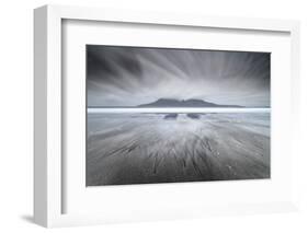 United Kingdom, Uk, Scotland, Highlands, Eigg Island, a Storm Approaching on Laig Bay-Fortunato Gatto-Framed Photographic Print