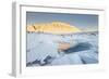United Kingdom, Uk, Scotland, Highlands, Etive River Completely Frozen During a Very Cold January-Fortunato Gatto-Framed Photographic Print
