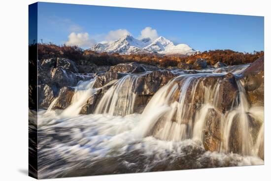 United Kingdom, Uk, Scotland, Inner Hebrides,Isle of Skye, Black Cuillin-Fortunato Gatto-Stretched Canvas