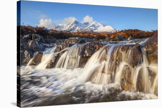 United Kingdom, Uk, Scotland, Inner Hebrides,Isle of Skye, Black Cuillin-Fortunato Gatto-Stretched Canvas