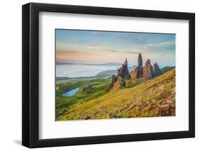 United Kingdom, Uk, Scotland, Inner Hebrides, Isle of Skye, Old Man of Storr-Fortunato Gatto-Framed Photographic Print