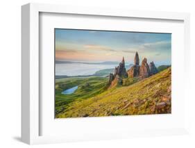 United Kingdom, Uk, Scotland, Inner Hebrides, Isle of Skye, Old Man of Storr-Fortunato Gatto-Framed Photographic Print