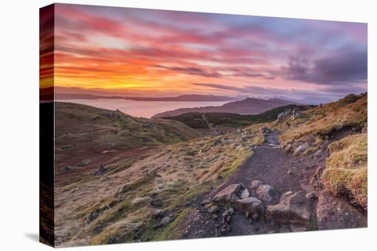 United Kingdom, Uk, Scotland, Inner Hebrides, Isle of Skye, Trotternish Hills-Fortunato Gatto-Stretched Canvas