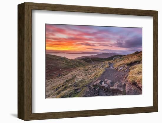 United Kingdom, Uk, Scotland, Inner Hebrides, Isle of Skye, Trotternish Hills-Fortunato Gatto-Framed Photographic Print