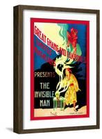 United Magicians Presents: The Invisible Man-null-Framed Art Print