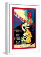 United Magicians Presents: The Invisible Man-null-Framed Art Print