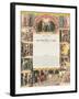 United Mine Worker's Certificate, 1890-null-Framed Giclee Print