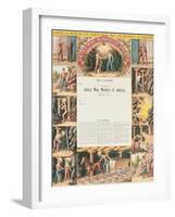 United Mine Worker's Certificate, 1890-null-Framed Giclee Print