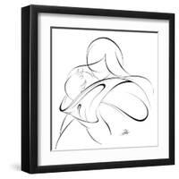 United Mother and Children II-Alijan Alijanpour-Framed Art Print