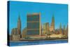 United Nations Building and Skyline, New York City-null-Stretched Canvas