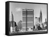 United Nations Building under Construction-null-Framed Stretched Canvas