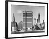 United Nations Building under Construction-null-Framed Photographic Print