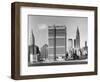 United Nations Building under Construction-null-Framed Photographic Print