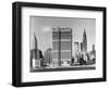 United Nations Building under Construction-null-Framed Photographic Print