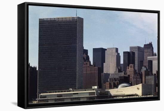 United Nations Building-null-Framed Stretched Canvas