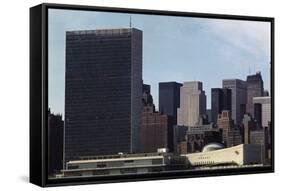 United Nations Building-null-Framed Stretched Canvas