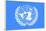 United Nations Flag-null-Framed Art Print