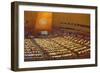 United Nations General Assembly Hall, New York City-null-Framed Art Print