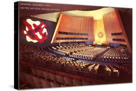 United Nations General Assembly Hall, New York City-null-Stretched Canvas