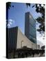 United Nations Headquarters Building, Manhattan, New York City, New York, USA-Amanda Hall-Stretched Canvas