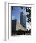 United Nations Headquarters Building, Manhattan, New York City, New York, USA-Amanda Hall-Framed Photographic Print