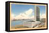 United Nations Headquarters, New York City-null-Framed Stretched Canvas