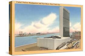 United Nations Headquarters, New York City-null-Stretched Canvas
