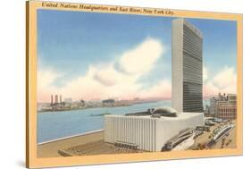 United Nations Headquarters, New York City-null-Stretched Canvas