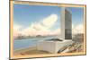 United Nations Headquarters, New York City-null-Mounted Art Print