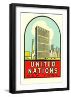 United Nations, New York-null-Framed Art Print