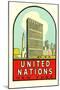 United Nations, New York-null-Mounted Art Print